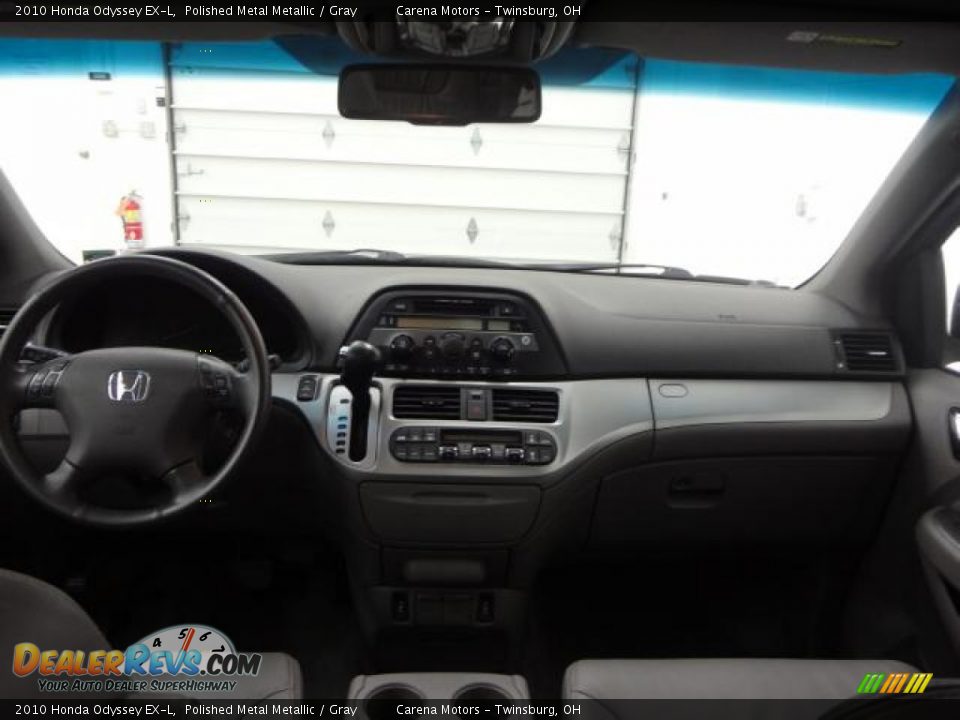 2010 Honda Odyssey EX-L Polished Metal Metallic / Gray Photo #29