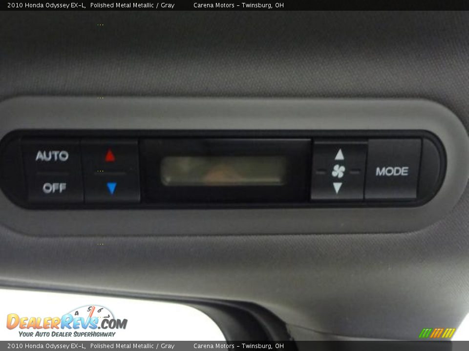 2010 Honda Odyssey EX-L Polished Metal Metallic / Gray Photo #30