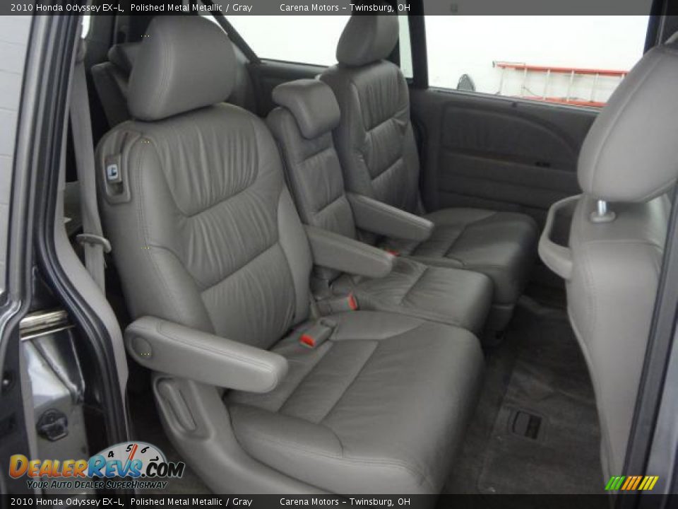 2010 Honda Odyssey EX-L Polished Metal Metallic / Gray Photo #31