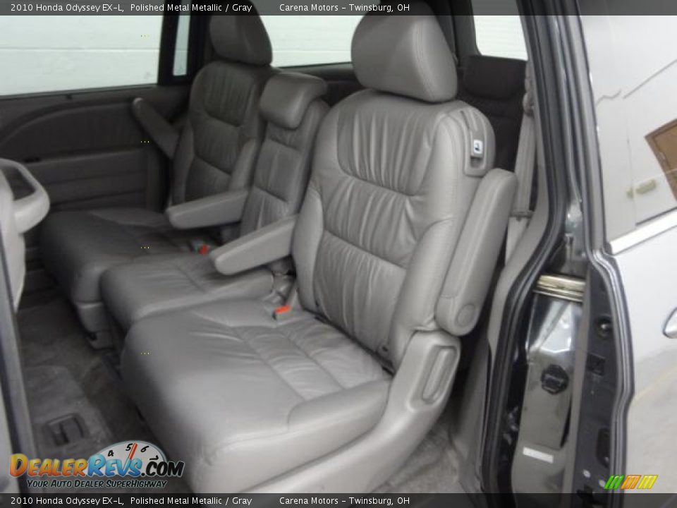 2010 Honda Odyssey EX-L Polished Metal Metallic / Gray Photo #33