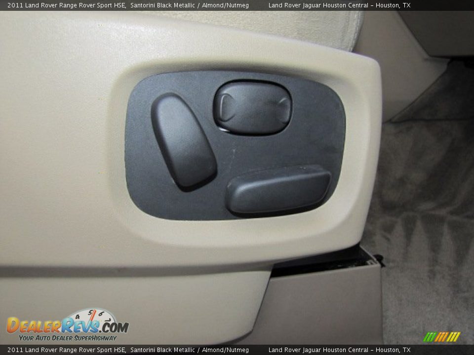 2011 Land Rover Range Rover Sport HSE Santorini Black Metallic / Almond/Nutmeg Photo #22
