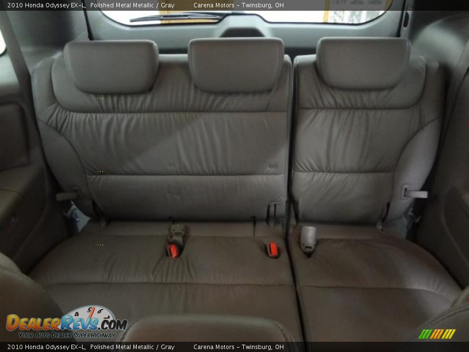 2010 Honda Odyssey EX-L Polished Metal Metallic / Gray Photo #34