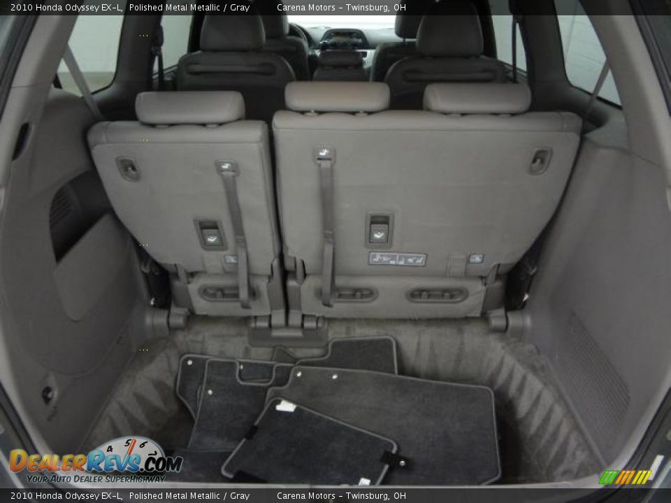 2010 Honda Odyssey EX-L Polished Metal Metallic / Gray Photo #35