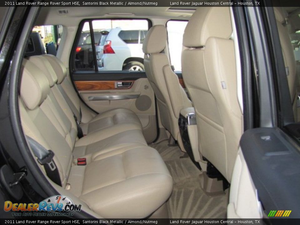 2011 Land Rover Range Rover Sport HSE Santorini Black Metallic / Almond/Nutmeg Photo #23