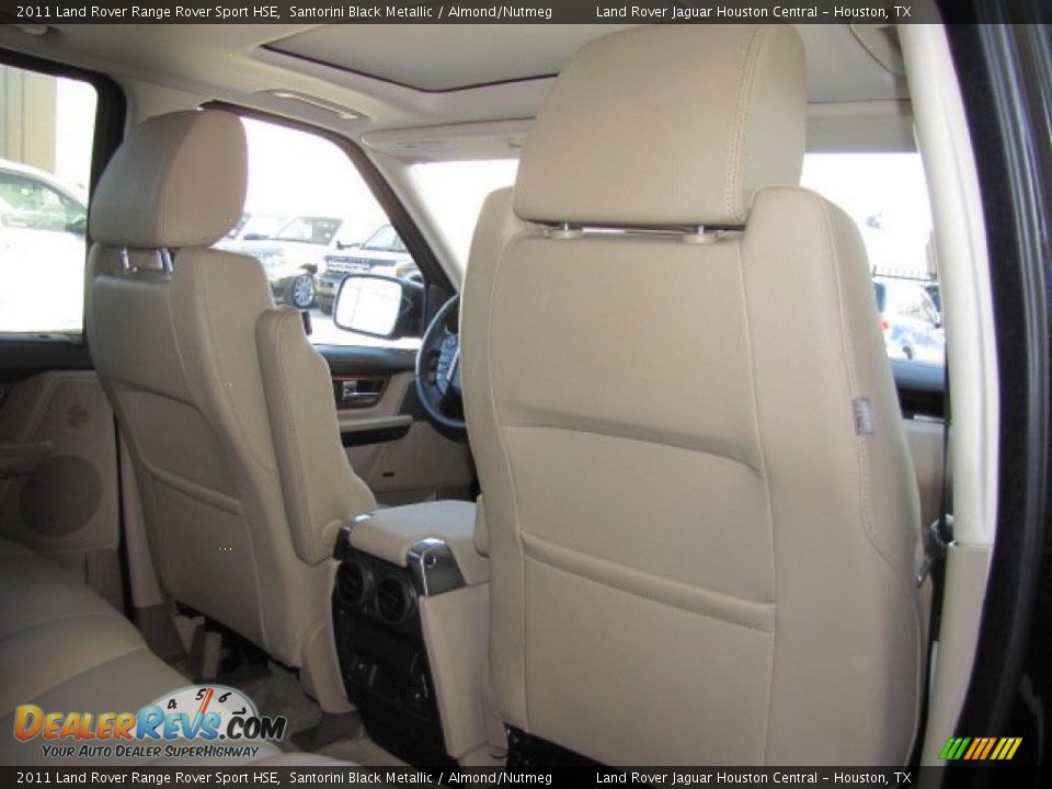 2011 Land Rover Range Rover Sport HSE Santorini Black Metallic / Almond/Nutmeg Photo #24
