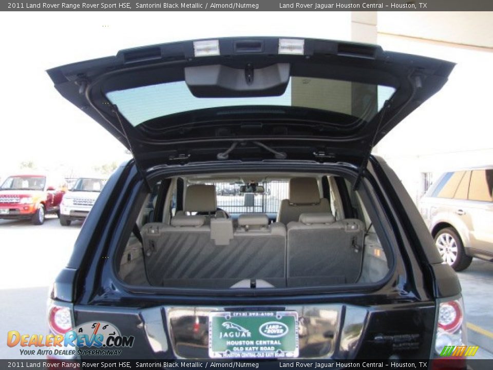2011 Land Rover Range Rover Sport HSE Santorini Black Metallic / Almond/Nutmeg Photo #25