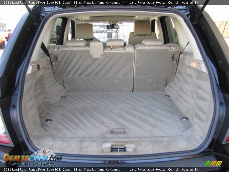 2011 Land Rover Range Rover Sport HSE Santorini Black Metallic / Almond/Nutmeg Photo #26