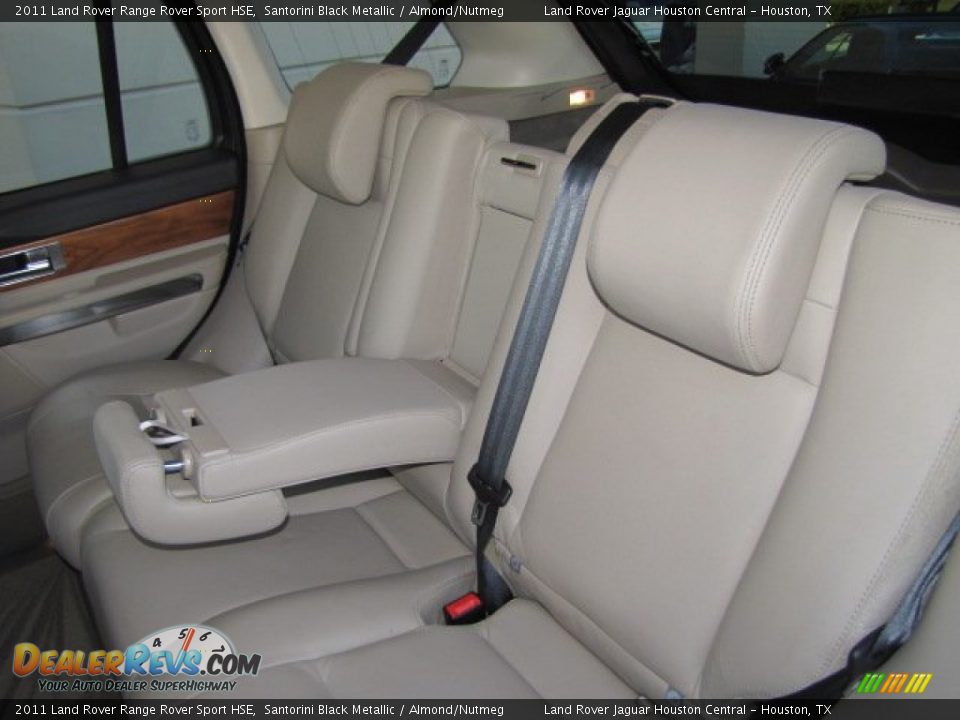 2011 Land Rover Range Rover Sport HSE Santorini Black Metallic / Almond/Nutmeg Photo #27