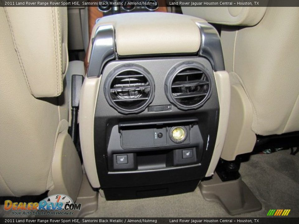 2011 Land Rover Range Rover Sport HSE Santorini Black Metallic / Almond/Nutmeg Photo #28
