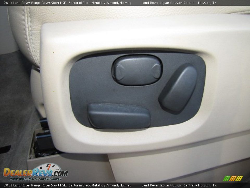 2011 Land Rover Range Rover Sport HSE Santorini Black Metallic / Almond/Nutmeg Photo #31