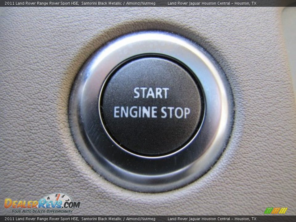 2011 Land Rover Range Rover Sport HSE Santorini Black Metallic / Almond/Nutmeg Photo #33