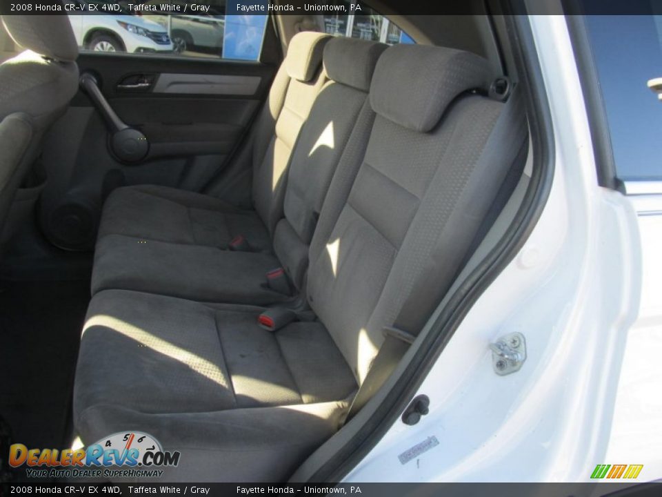 2008 Honda CR-V EX 4WD Taffeta White / Gray Photo #8
