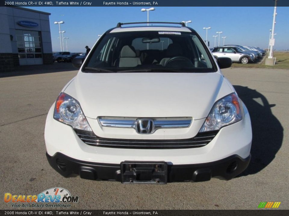 2008 Honda CR-V EX 4WD Taffeta White / Gray Photo #18