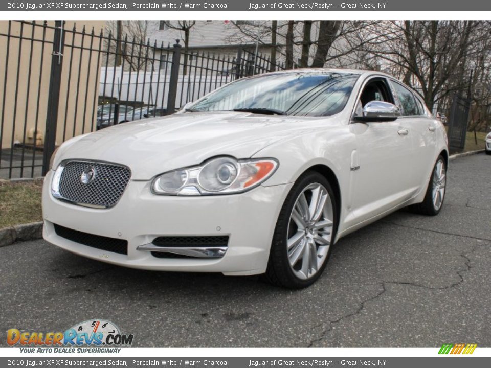 Front 3/4 View of 2010 Jaguar XF XF Supercharged Sedan Photo #1