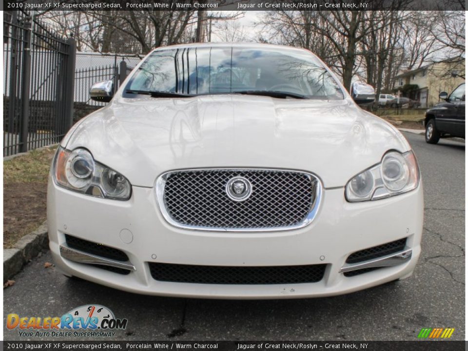 Porcelain White 2010 Jaguar XF XF Supercharged Sedan Photo #2