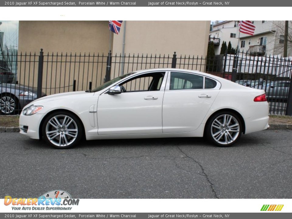 Porcelain White 2010 Jaguar XF XF Supercharged Sedan Photo #3