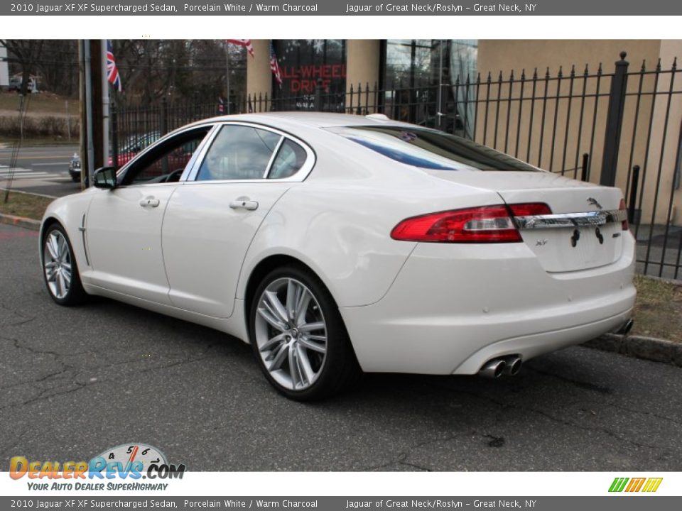 Porcelain White 2010 Jaguar XF XF Supercharged Sedan Photo #4