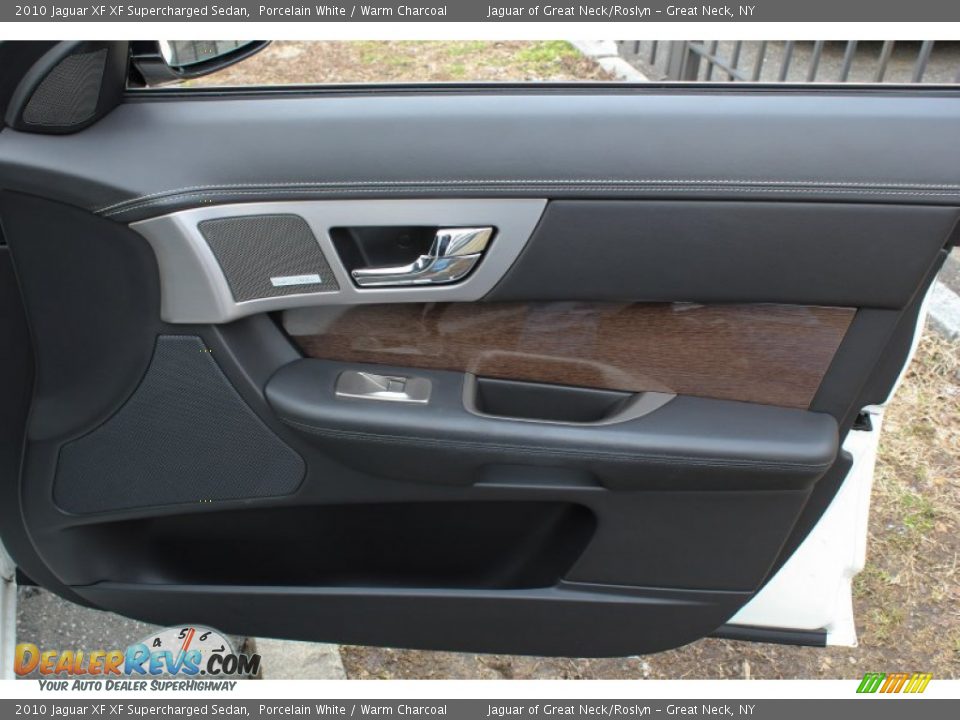 Door Panel of 2010 Jaguar XF XF Supercharged Sedan Photo #9
