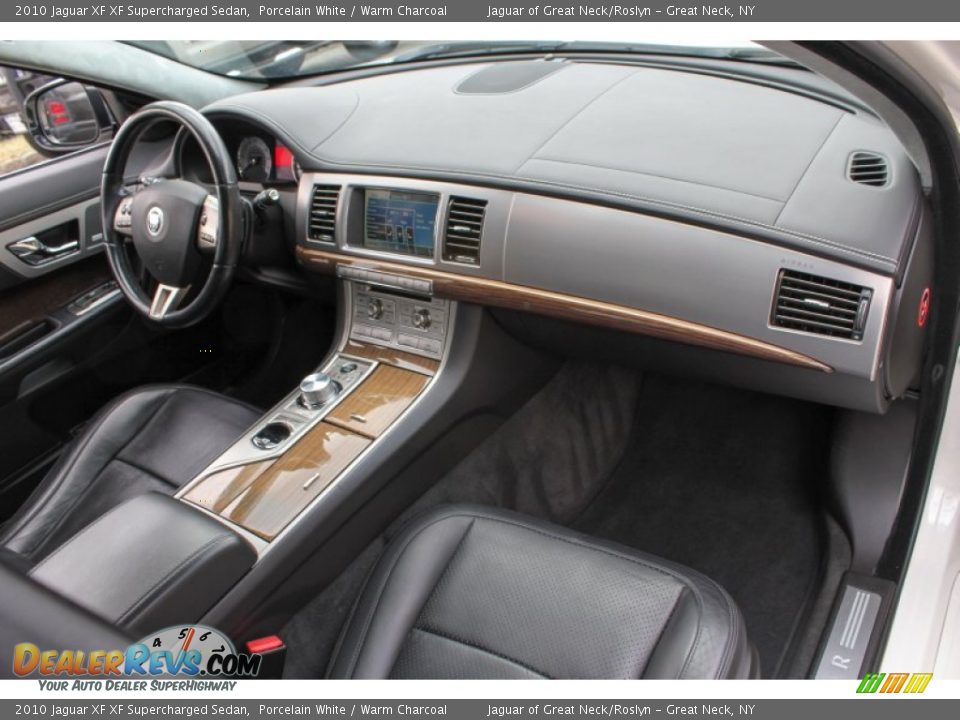 Dashboard of 2010 Jaguar XF XF Supercharged Sedan Photo #11