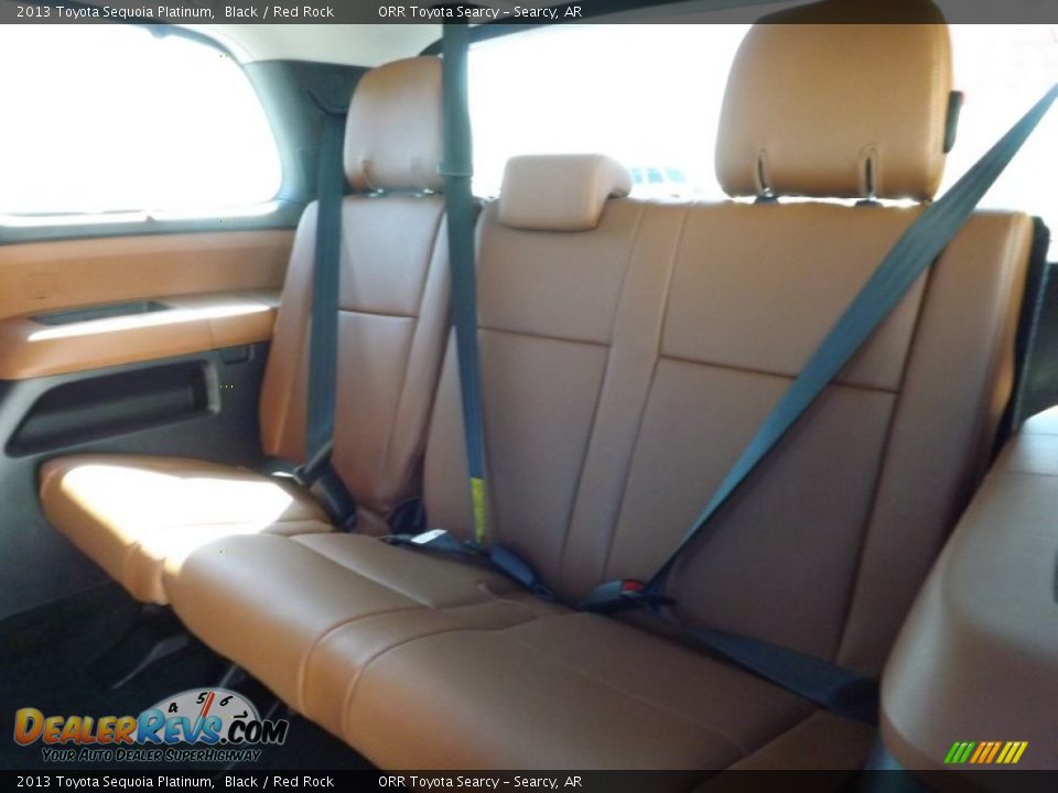 Rear Seat of 2013 Toyota Sequoia Platinum Photo #18