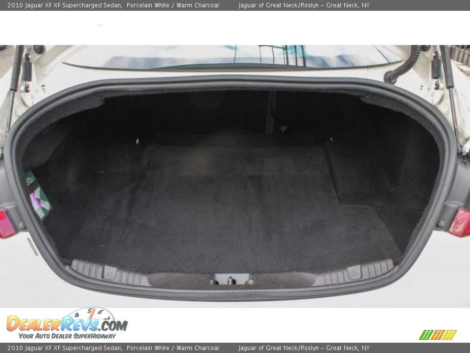 2010 Jaguar XF XF Supercharged Sedan Trunk Photo #15
