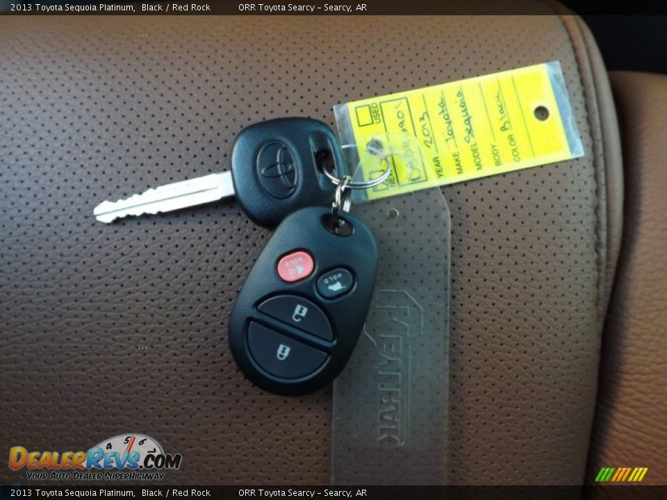 Keys of 2013 Toyota Sequoia Platinum Photo #25