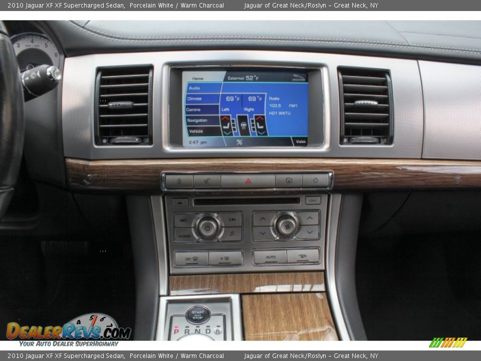 Controls of 2010 Jaguar XF XF Supercharged Sedan Photo #21