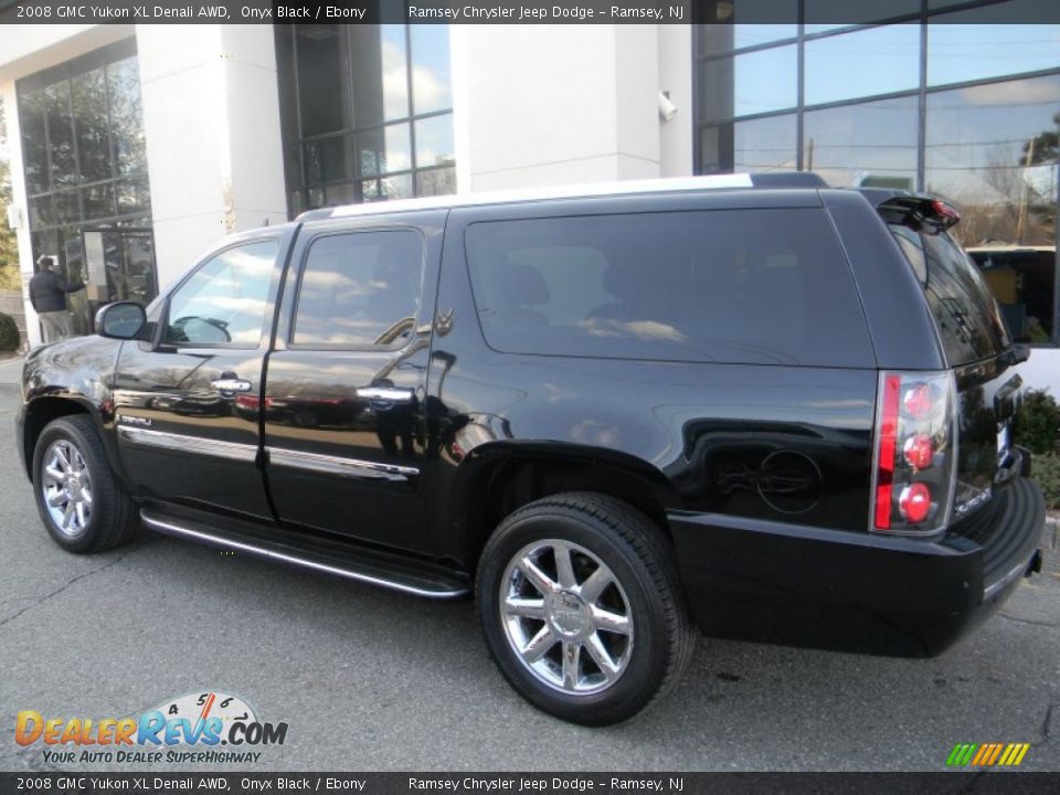 2008 GMC Yukon XL Denali AWD Onyx Black / Ebony Photo #2