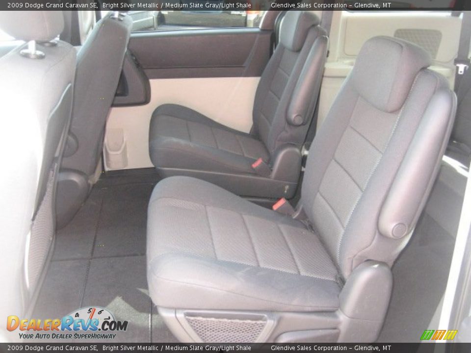 2009 Dodge Grand Caravan SE Bright Silver Metallic / Medium Slate Gray/Light Shale Photo #9