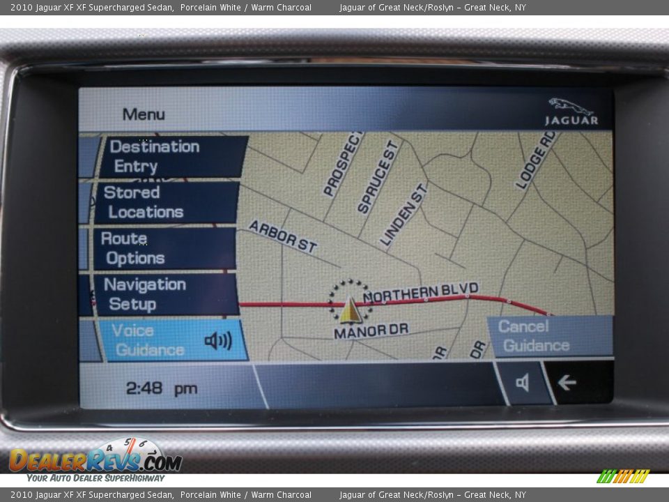 Navigation of 2010 Jaguar XF XF Supercharged Sedan Photo #24