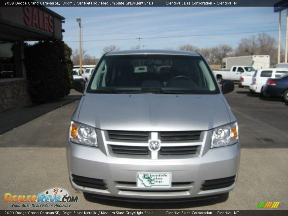 2009 Dodge Grand Caravan SE Bright Silver Metallic / Medium Slate Gray/Light Shale Photo #13