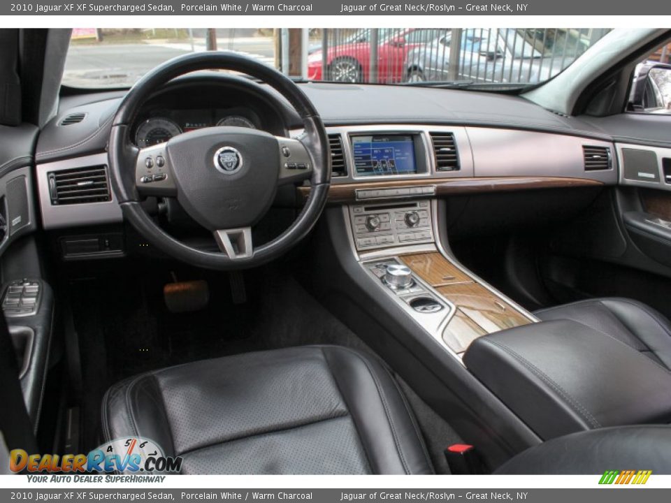 Warm Charcoal Interior - 2010 Jaguar XF XF Supercharged Sedan Photo #28