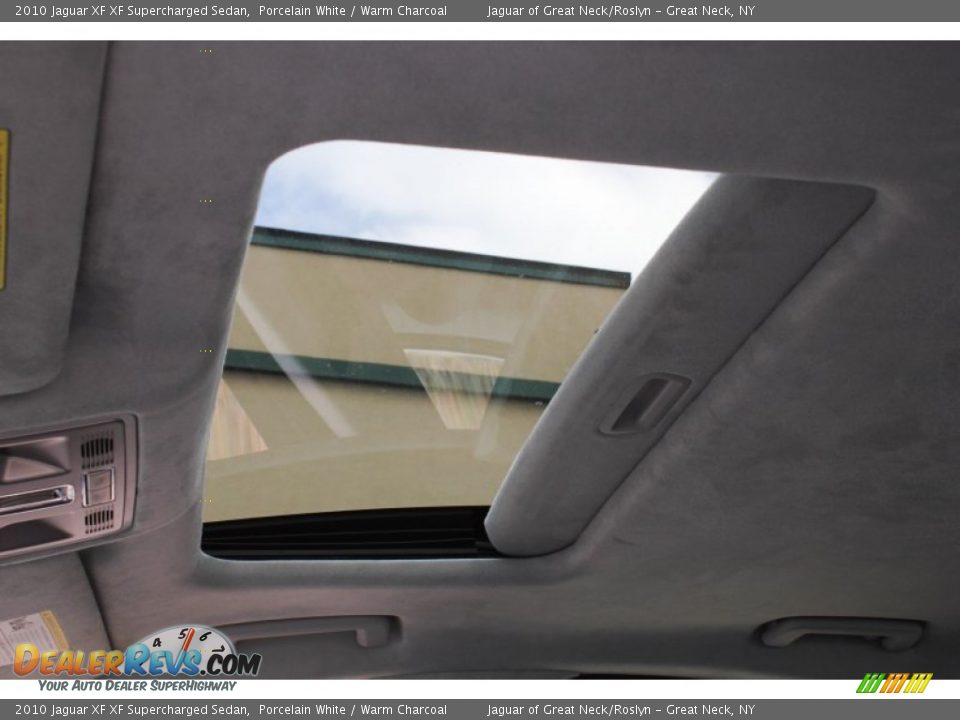 Sunroof of 2010 Jaguar XF XF Supercharged Sedan Photo #29