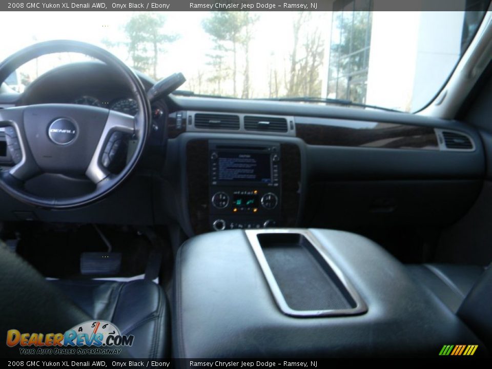 2008 GMC Yukon XL Denali AWD Onyx Black / Ebony Photo #9