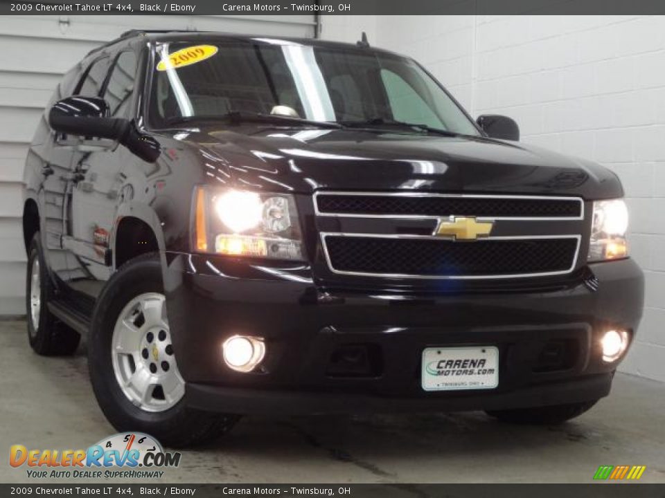2009 Chevrolet Tahoe LT 4x4 Black / Ebony Photo #2