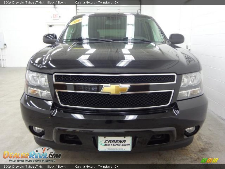 2009 Chevrolet Tahoe LT 4x4 Black / Ebony Photo #3