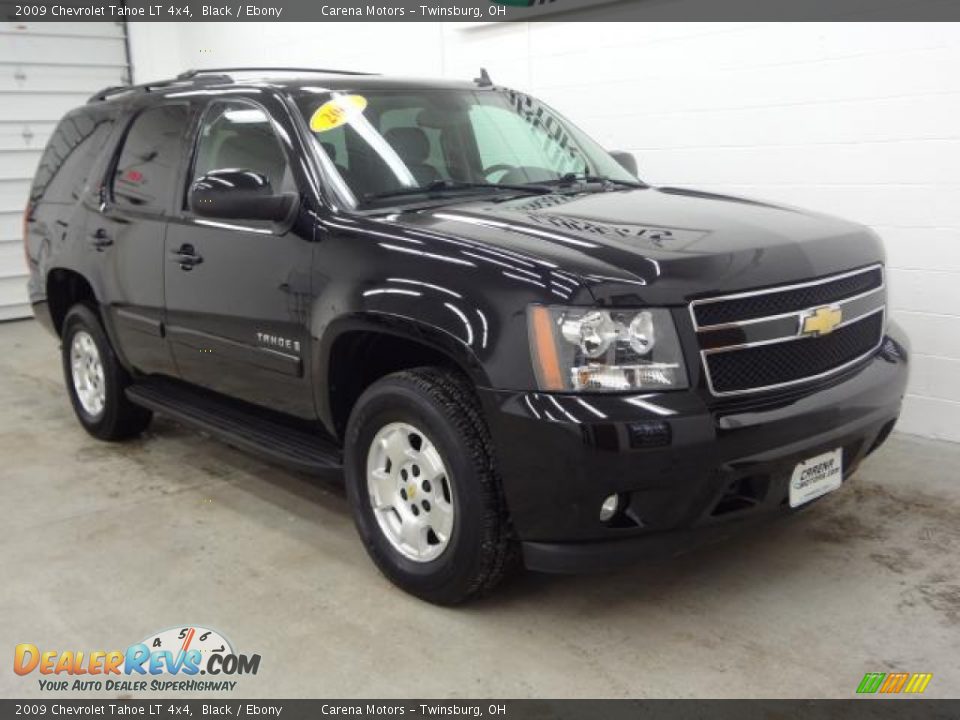 2009 Chevrolet Tahoe LT 4x4 Black / Ebony Photo #4