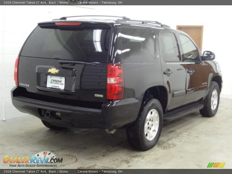 2009 Chevrolet Tahoe LT 4x4 Black / Ebony Photo #6