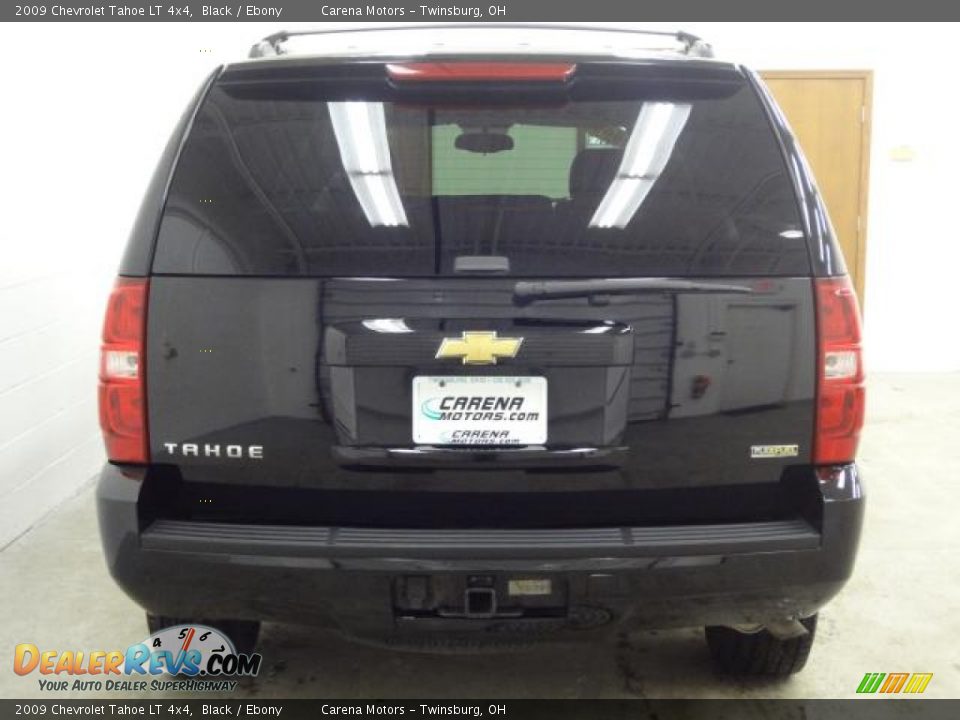 2009 Chevrolet Tahoe LT 4x4 Black / Ebony Photo #8