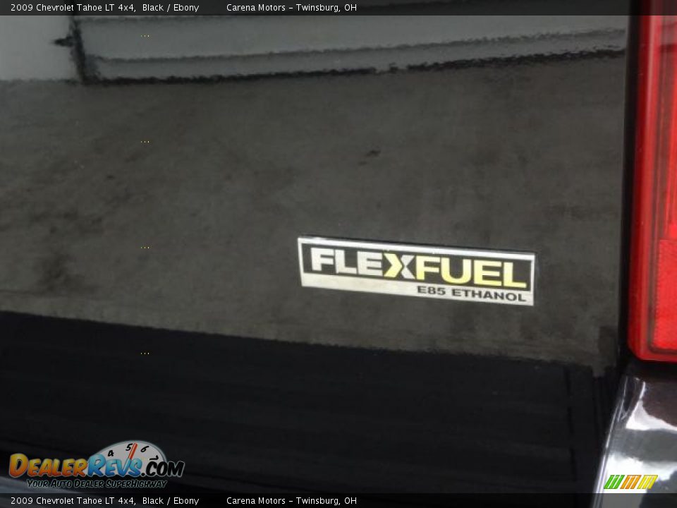 2009 Chevrolet Tahoe LT 4x4 Black / Ebony Photo #13