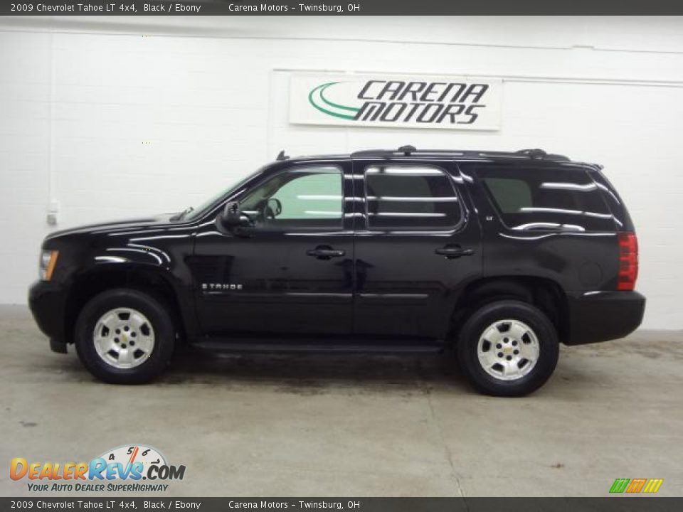 2009 Chevrolet Tahoe LT 4x4 Black / Ebony Photo #15