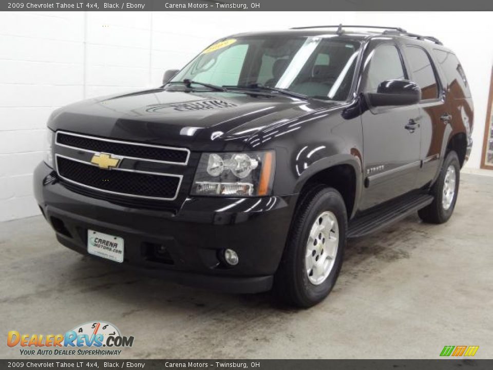 2009 Chevrolet Tahoe LT 4x4 Black / Ebony Photo #16