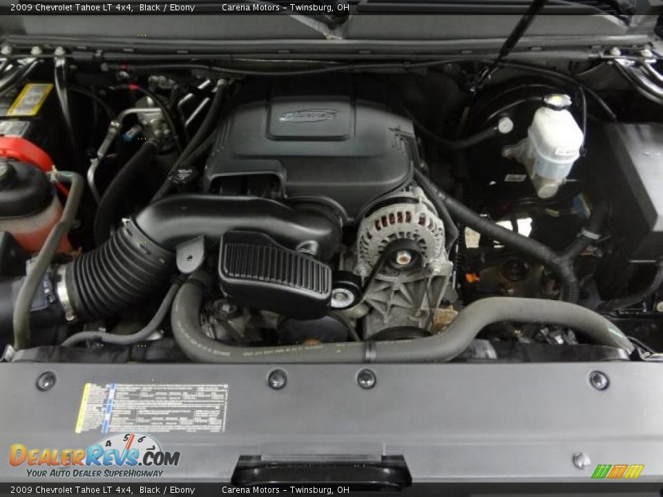 2009 Chevrolet Tahoe LT 4x4 Black / Ebony Photo #17