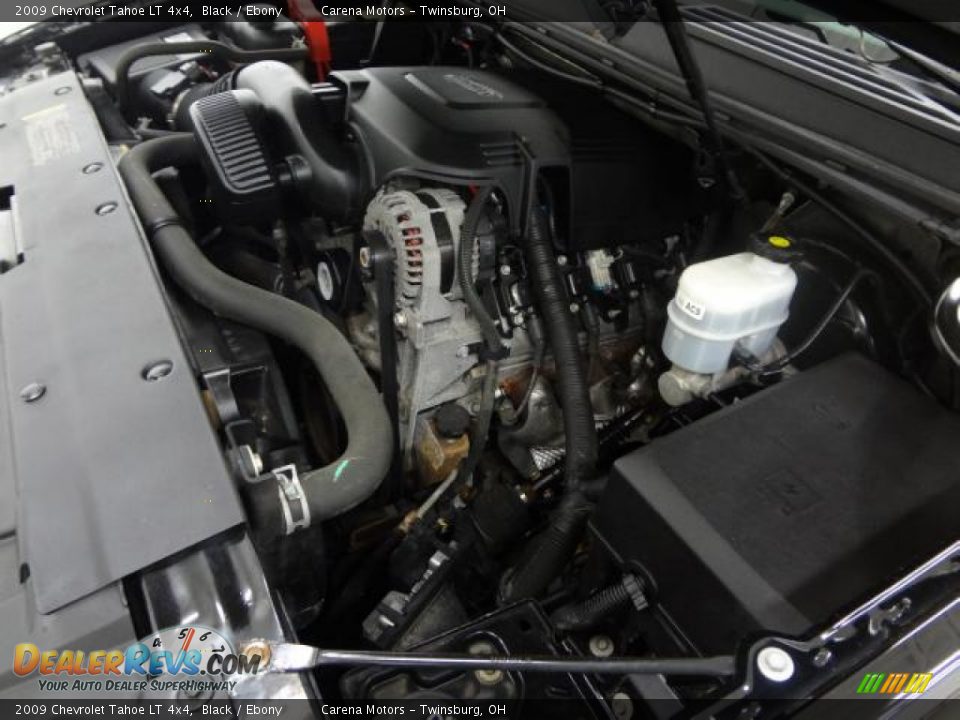 2009 Chevrolet Tahoe LT 4x4 Black / Ebony Photo #19