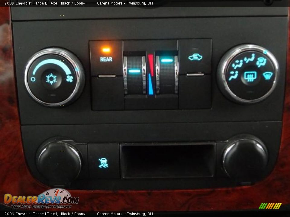 2009 Chevrolet Tahoe LT 4x4 Black / Ebony Photo #21