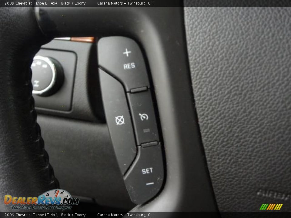 2009 Chevrolet Tahoe LT 4x4 Black / Ebony Photo #28