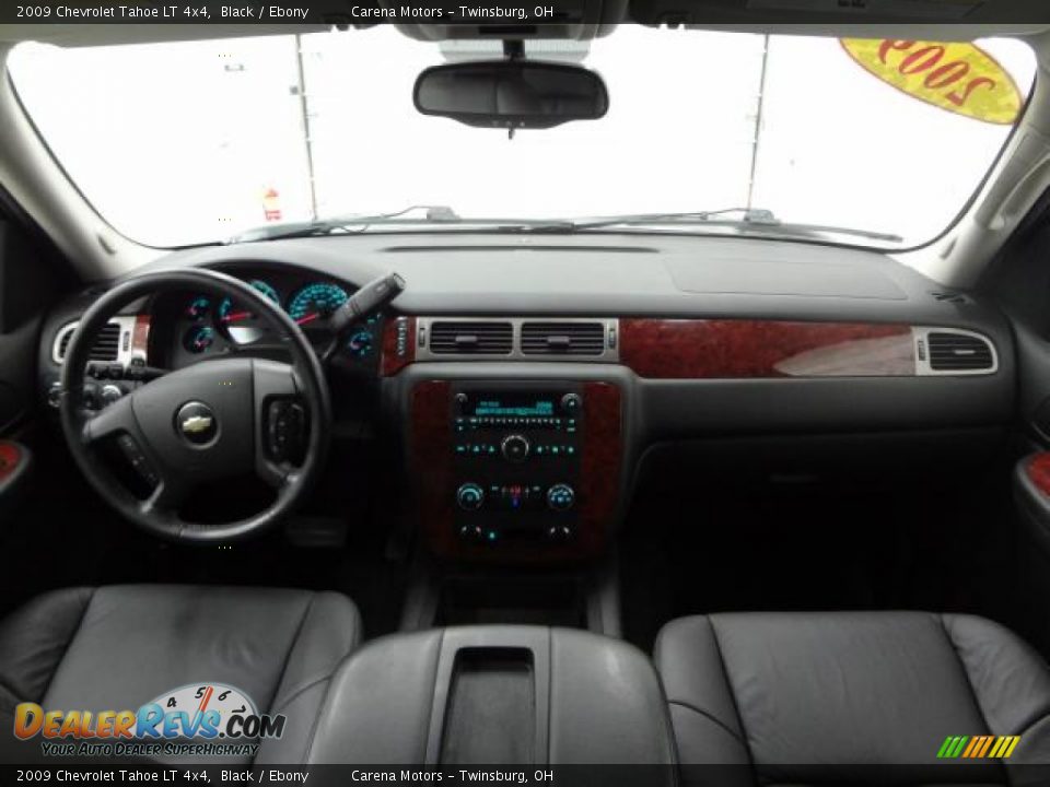 2009 Chevrolet Tahoe LT 4x4 Black / Ebony Photo #35