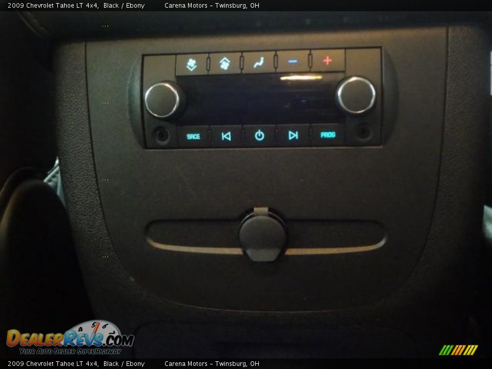 2009 Chevrolet Tahoe LT 4x4 Black / Ebony Photo #36
