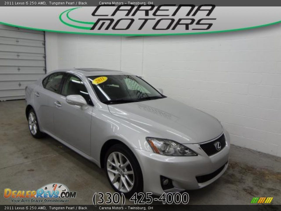 2011 Lexus IS 250 AWD Tungsten Pearl / Black Photo #1