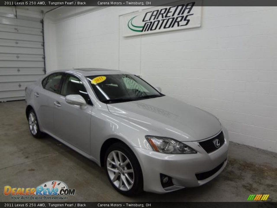 2011 Lexus IS 250 AWD Tungsten Pearl / Black Photo #4